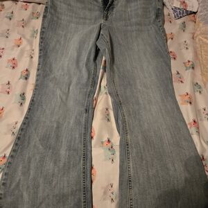 Maurices Light Blue Flare Jeans